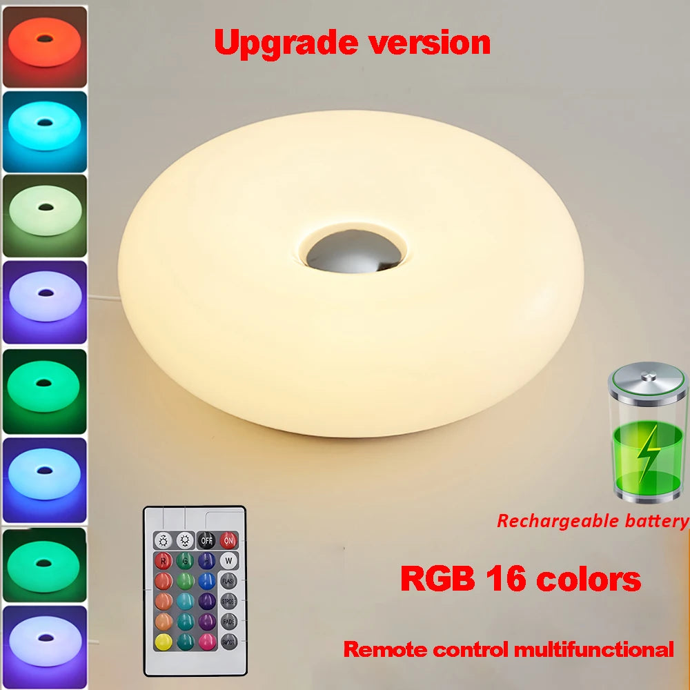 Topwinson Bauhaus Table Lamp USB Plug Bedside Ambient Light