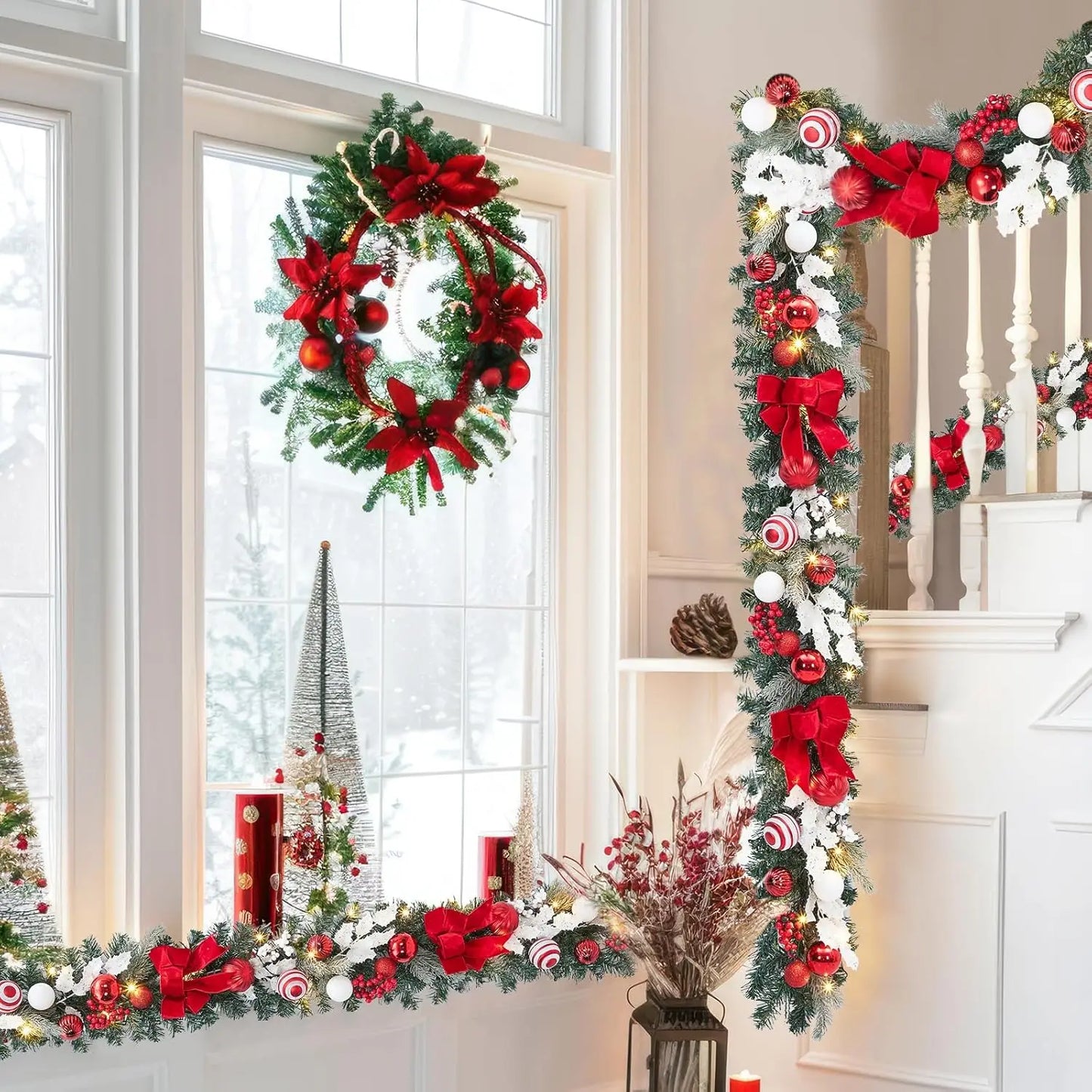 Guangdong Christmas Garland With 20 LEDs And 8 Modes