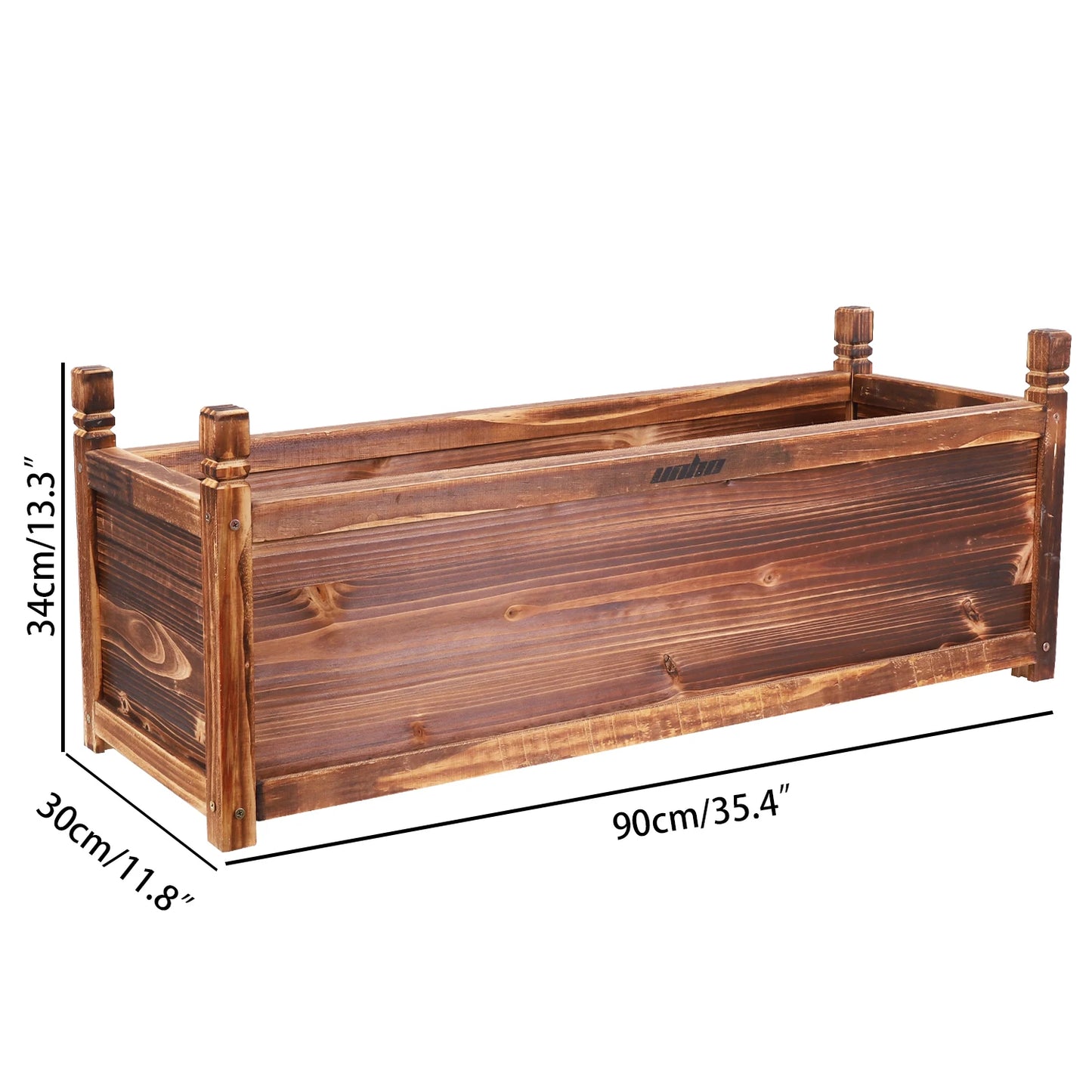 Finishing Raised Garden Bed Window Planter Wood Box