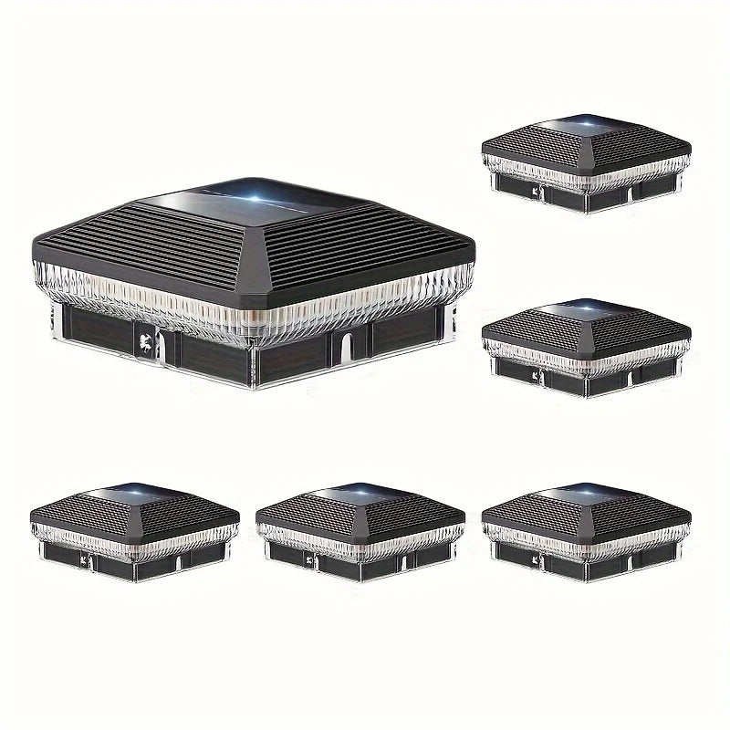 KPSTEK Solar Post Lights With 40 LEDs 30 Lumens 3 Modes