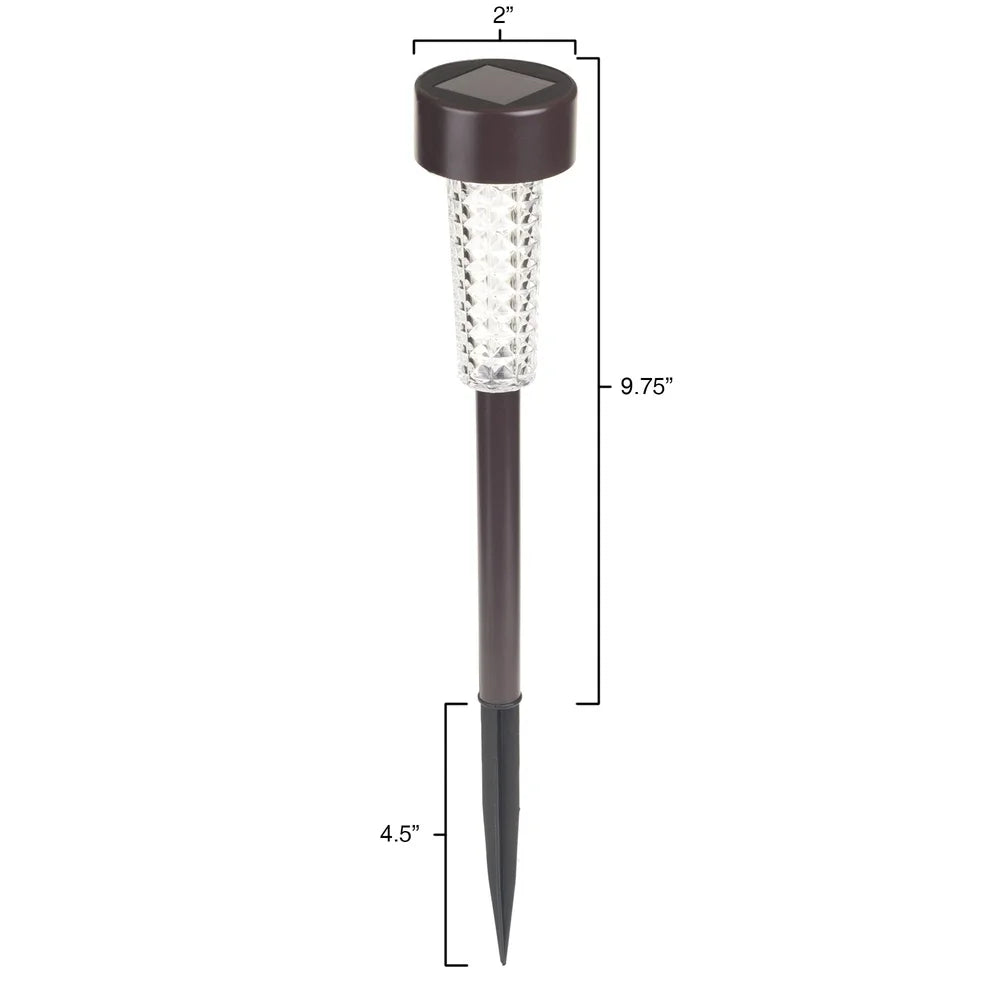 XMSJ Solar Outdoor Lights Pathway Garden Dusk Till Dawn