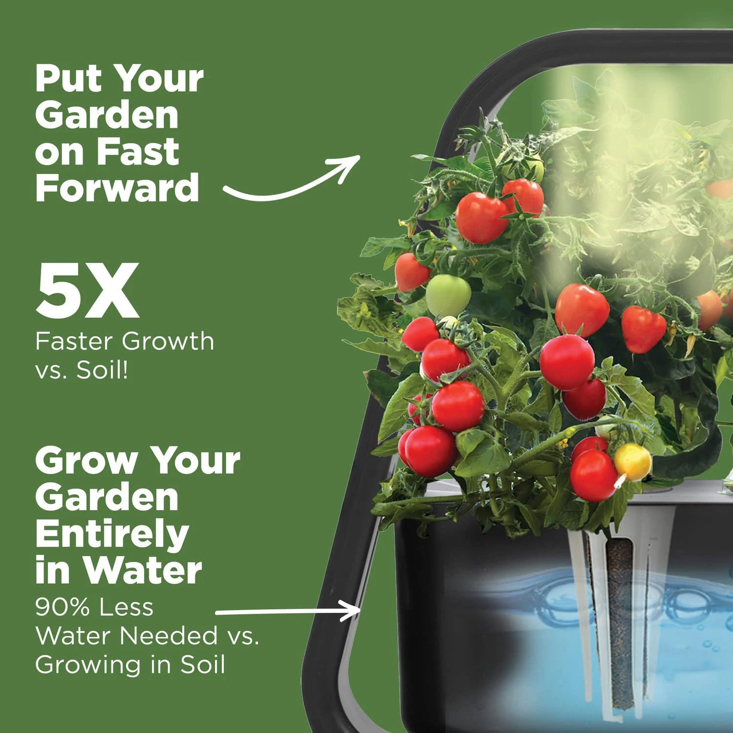 Hign-Concerned Hydroponics Sprout Indoor Garden Pod Kit