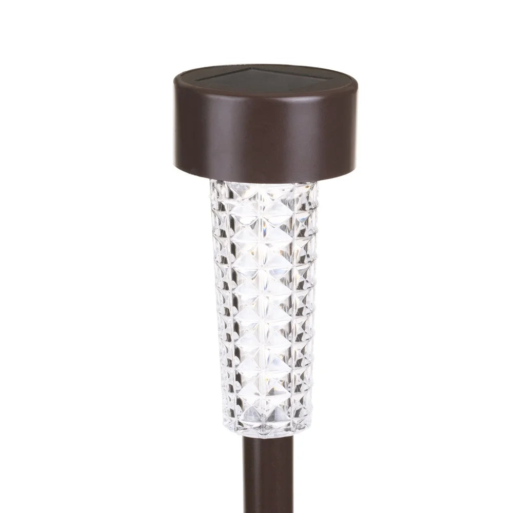 XMSJ Solar Outdoor Lights Pathway Garden Dusk Till Dawn