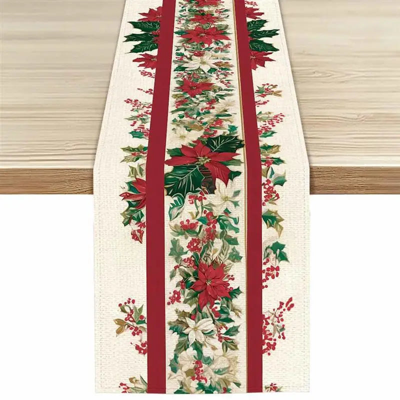 Craft Of Weaving Tatting Christmas Table Runner For Hotel