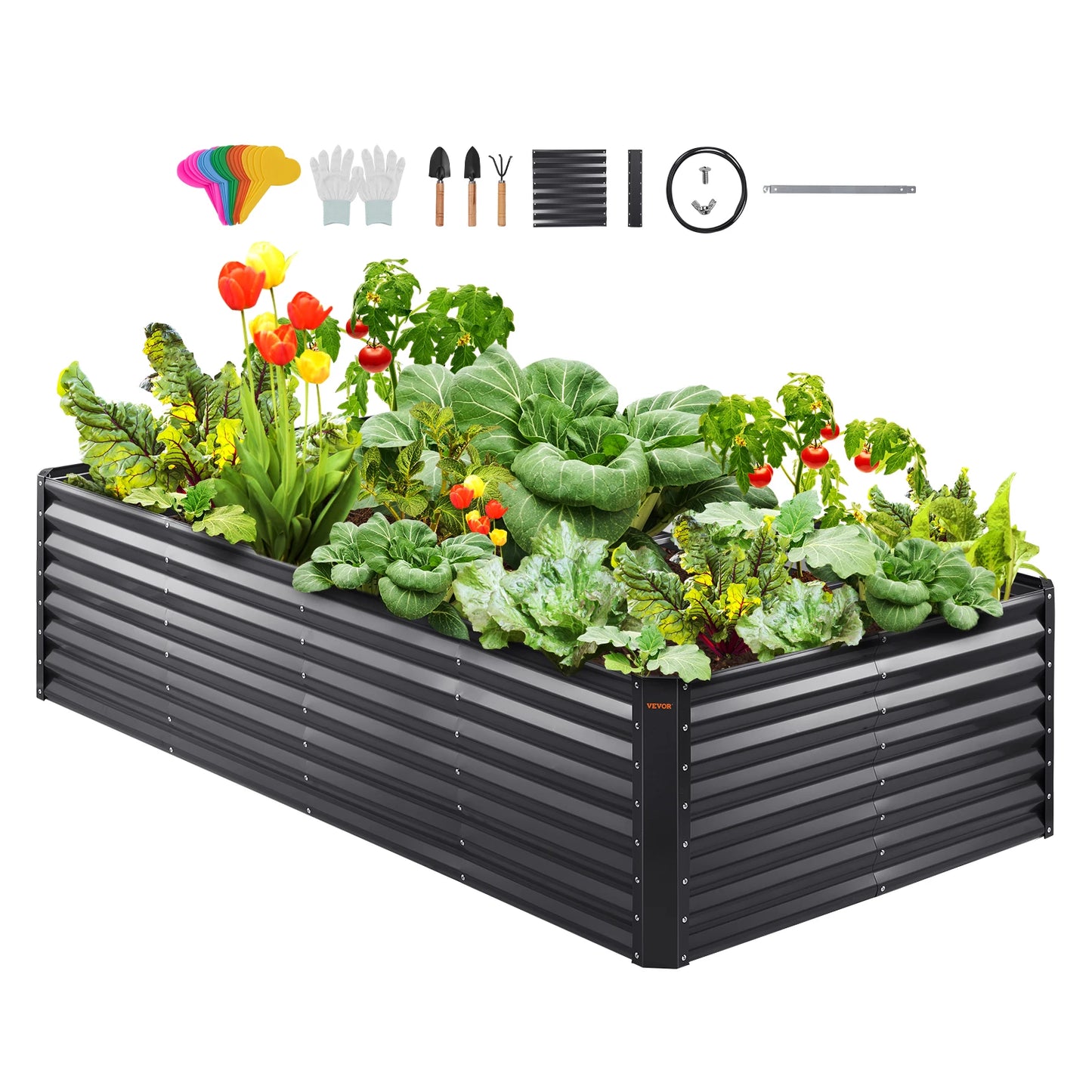 SucceBuy Raised Garden Bed For Outdoor Planting In Garden