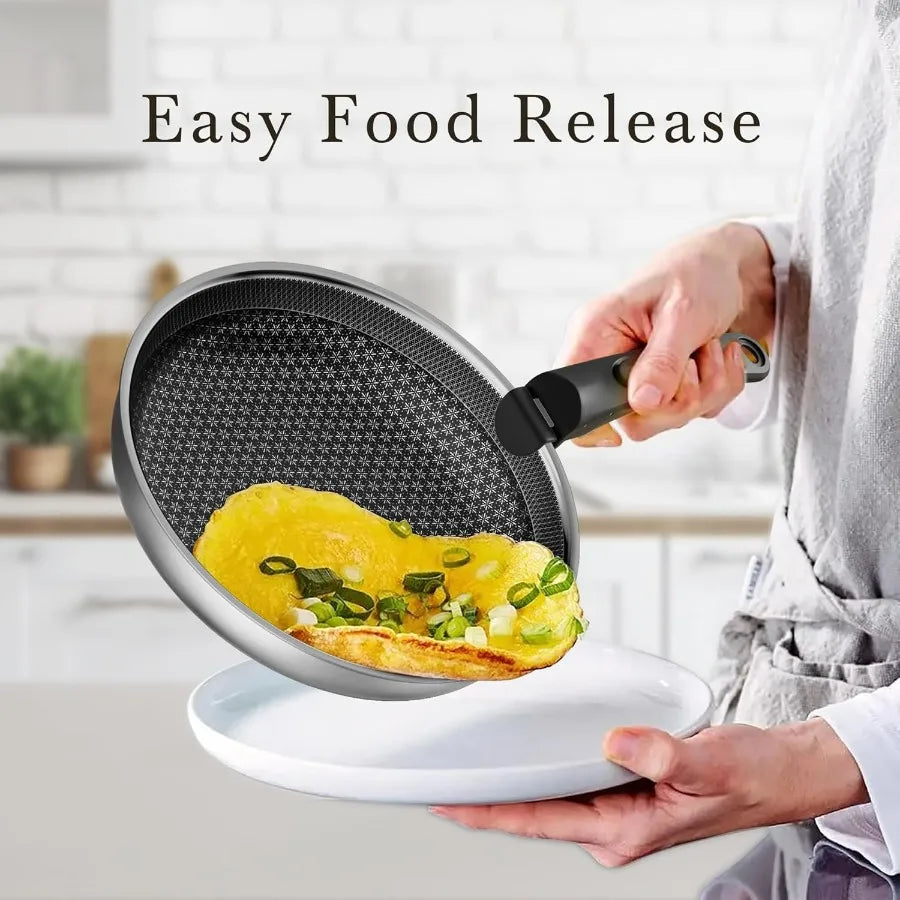 High-Concerned Detachable Nonstick Cookware Set Induction Compatible