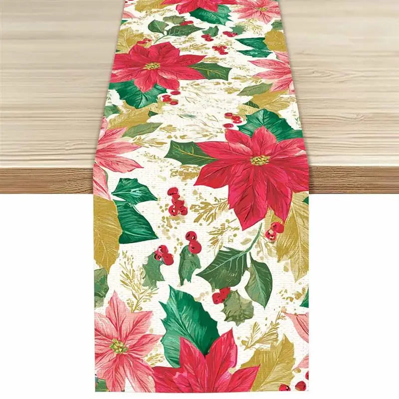 Craft Of Weaving Tatting Christmas Table Runner For Hotel