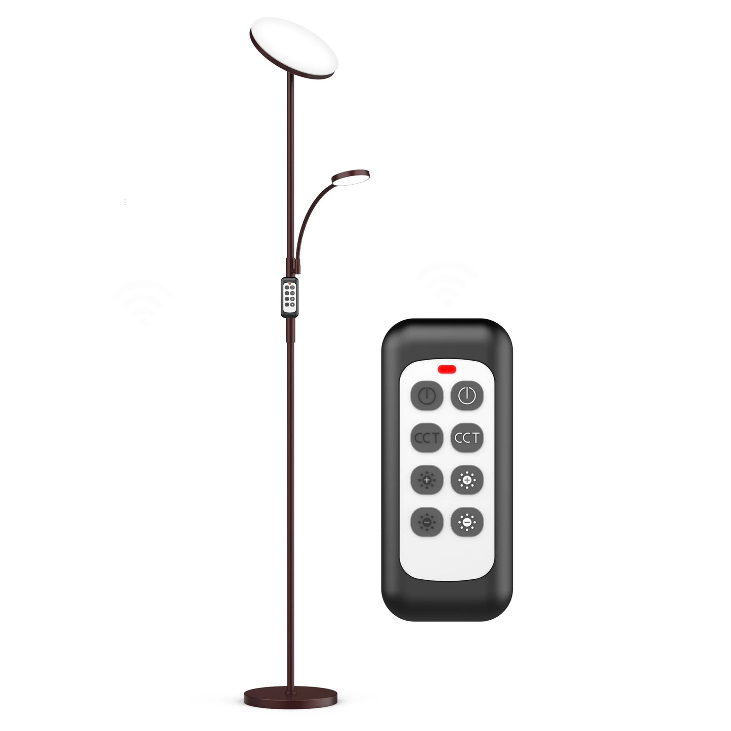 Hign-concerned LED Floor Lamp Dimmable With Remote Control