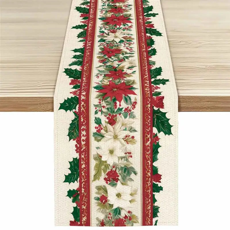 Craft Of Weaving Tatting Christmas Table Runner For Hotel