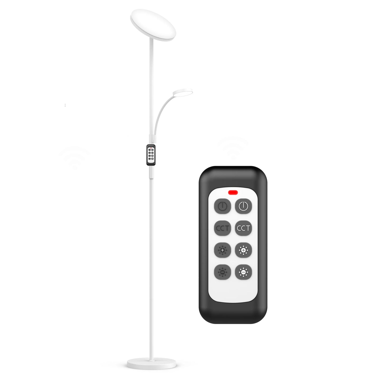 Hign-concerned LED Floor Lamp Dimmable With Remote Control