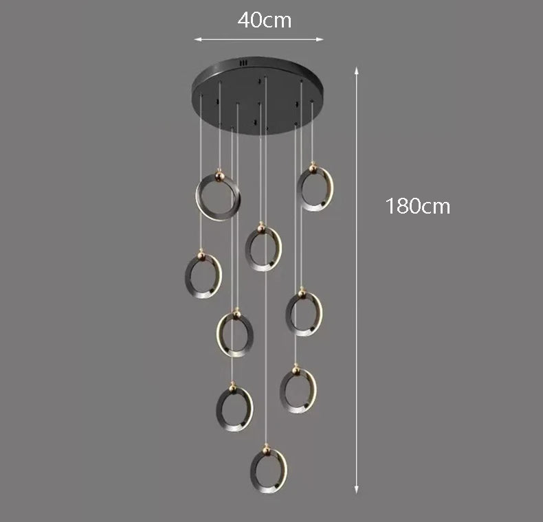 Gbbmade Modern Pendant Lights for Living Room Chandeliers