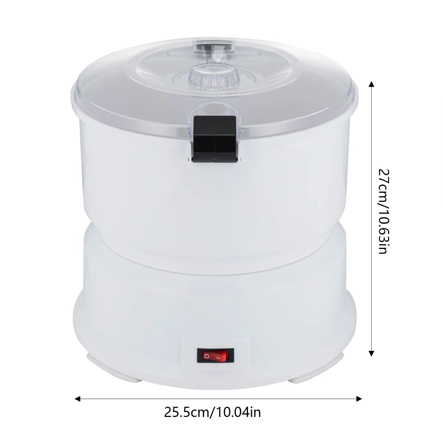 Cable 85W Electric Potato Peeler One Button Auto Spinner