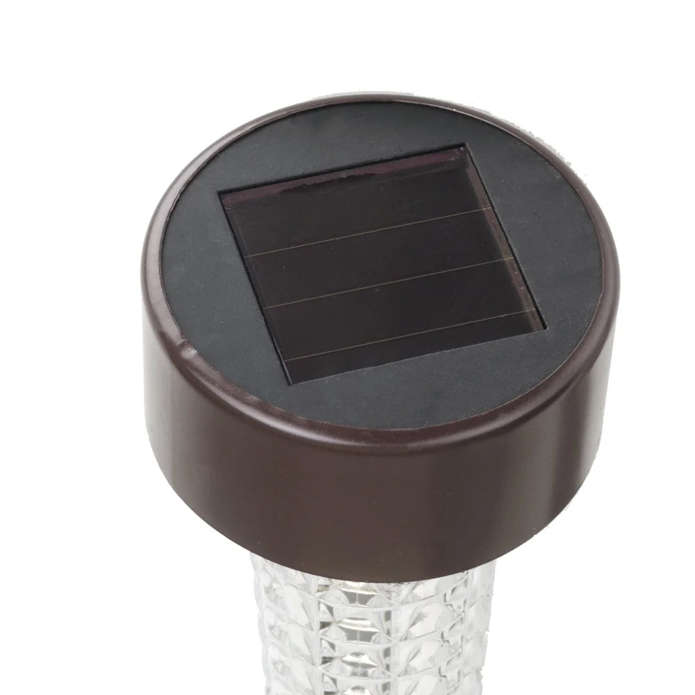 XMSJ Solar Outdoor Lights Pathway Garden Dusk Till Dawn