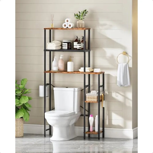 Hign-concerned Over Toilet Storage Tier Bathroom Organizer