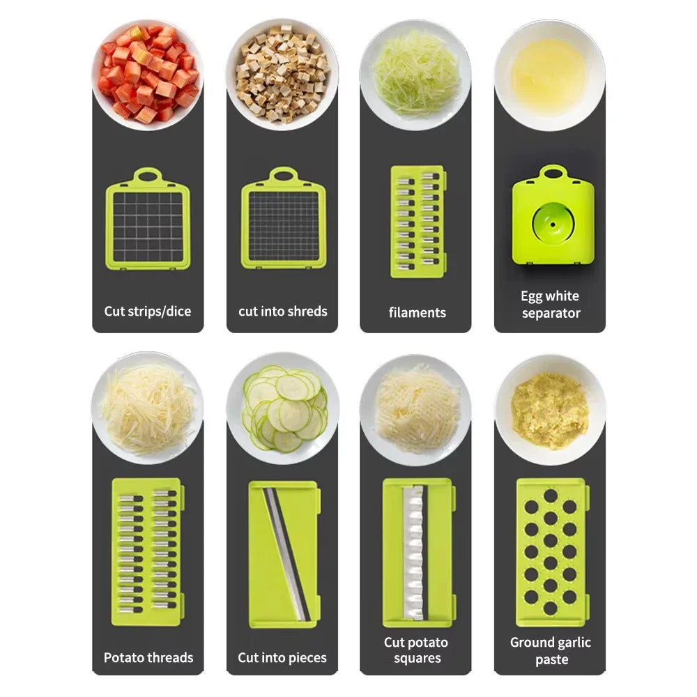 Fruit & Vegetable Tools Multifunctional Chopper Slicer