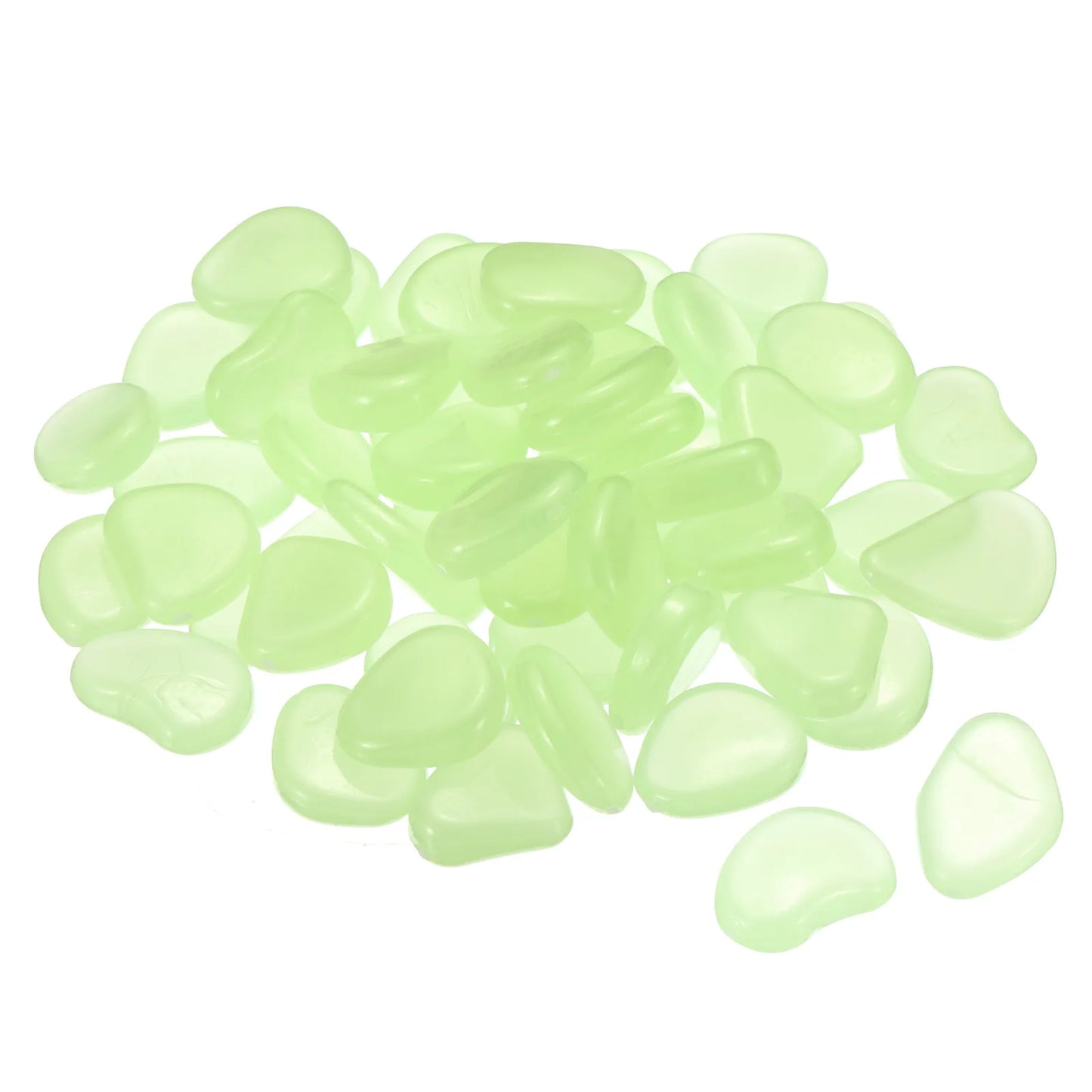 Hign-concerned Glow Rocks 150Pcs Luminous Garden Pebbles