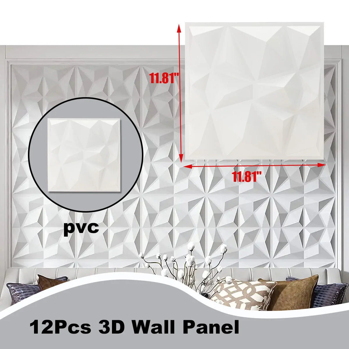 Hign-concerned 3D Wall Sticker Panels Waterproof Kitchen