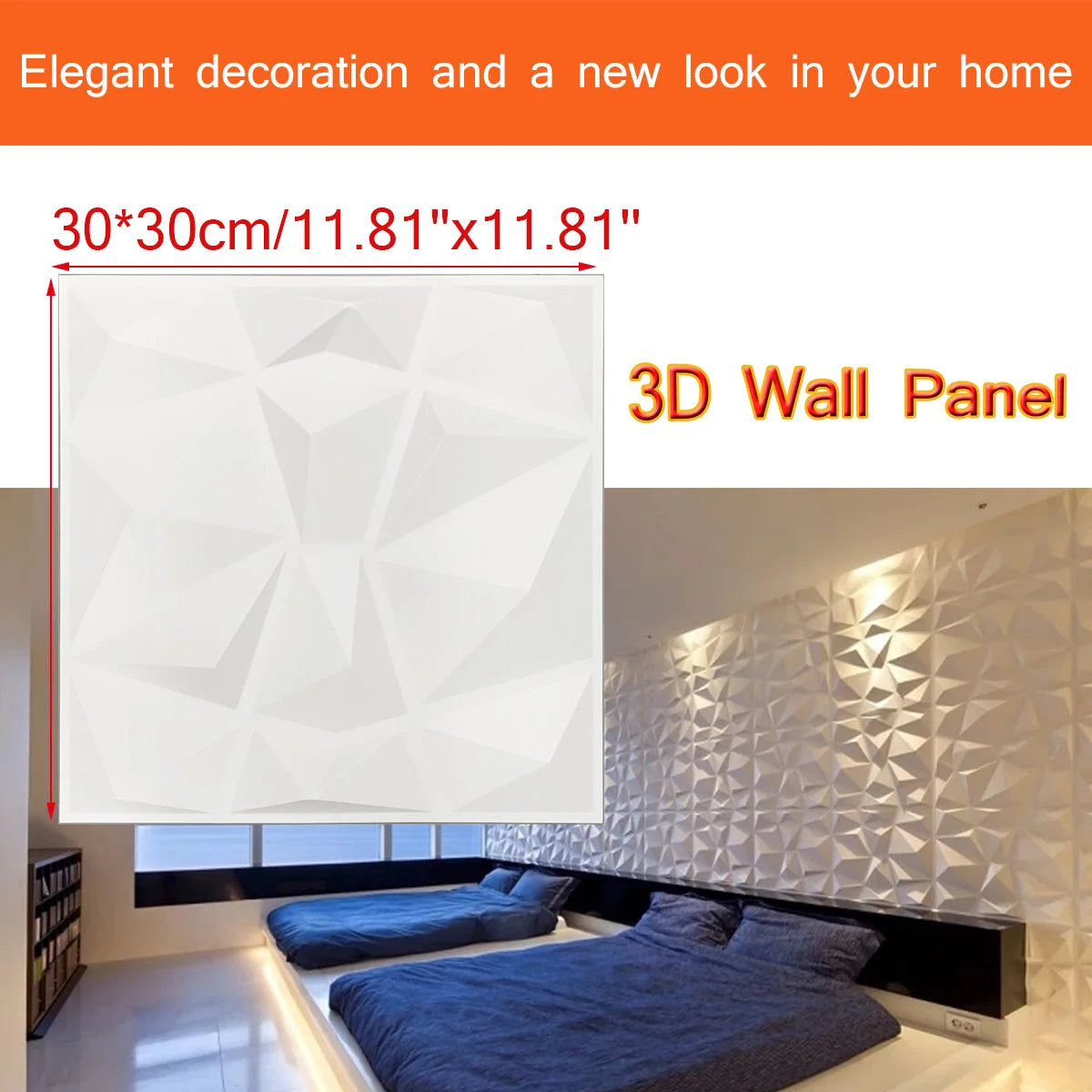 Hign-concerned 3D Wall Sticker Panels Waterproof Kitchen