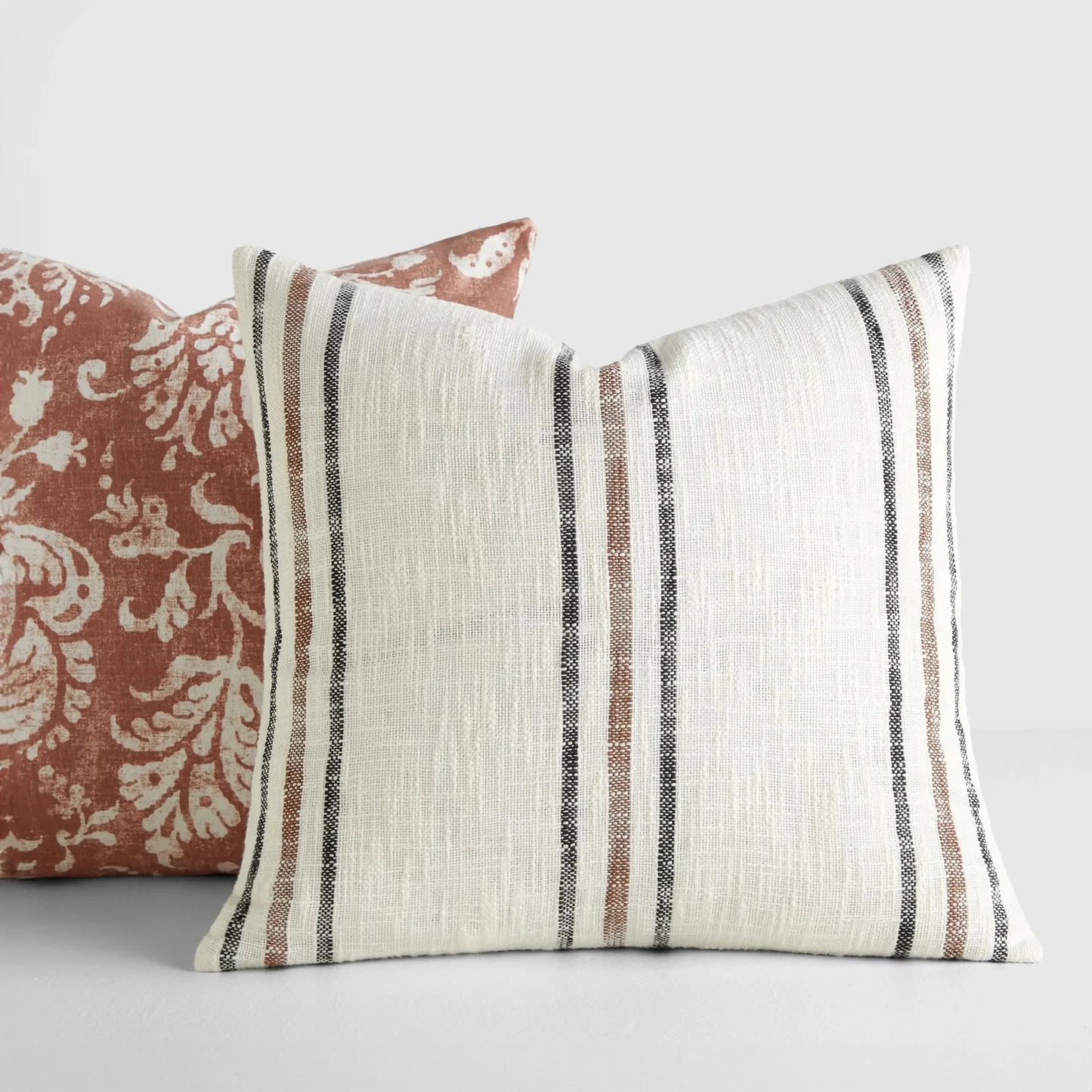 Certification Yarn Dyed Decorative Pillows Zipper Covers