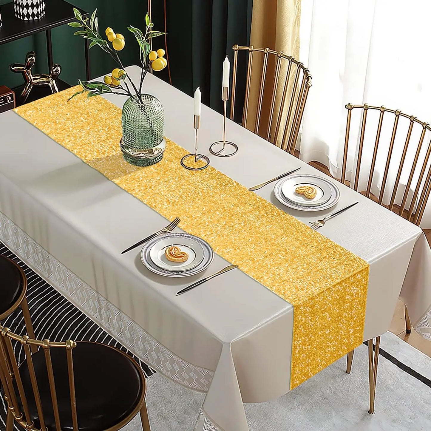 Guangdong Sequin Table Runner Sparkly Party Wedding Decor