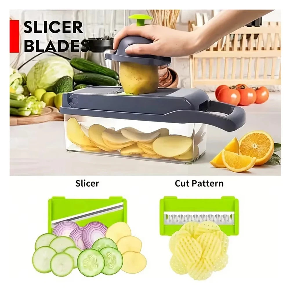Fruit & Vegetable Tools Multifunctional Chopper Slicer