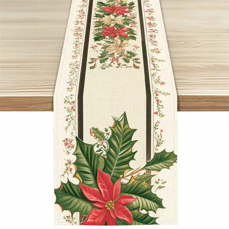 Craft Of Weaving Tatting Christmas Table Runner For Hotel