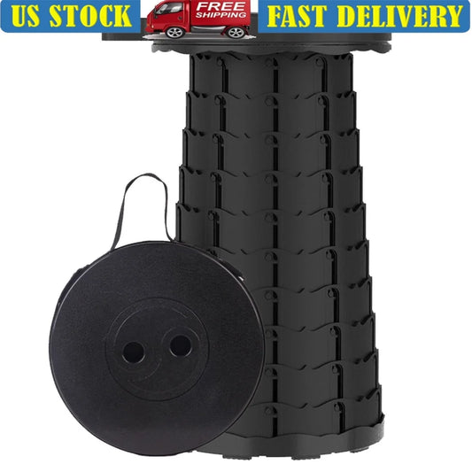 XMSJ Telescopic Stool Portable Folding Camp Chair Outdoor