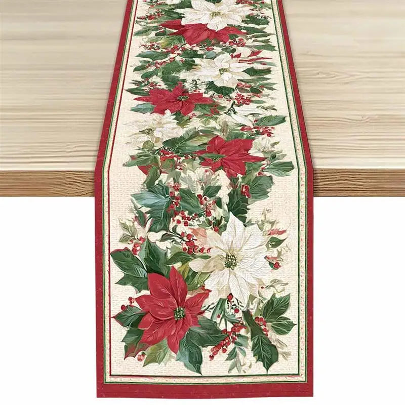 Craft Of Weaving Tatting Christmas Table Runner For Hotel