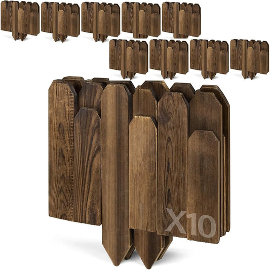 ZUIJI Garden Edging Flat Panel Fence Border for Flower Beds